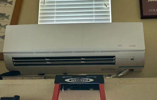Ductless mini-split system